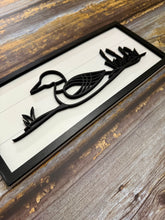 Load image into Gallery viewer, Framed Line Art Wood Wall Decor