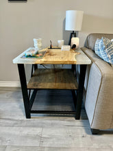 Load image into Gallery viewer, Mappa Burl Table Set