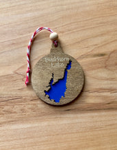 Load image into Gallery viewer, Custom Lake Map Ornaments