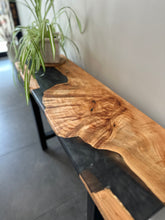 Load image into Gallery viewer, Willow and Epoxy Console Table