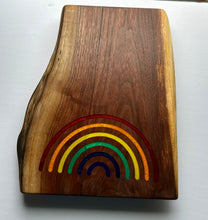 Load image into Gallery viewer, Pride Walnut Epoxy Inlay