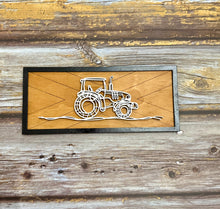 Load image into Gallery viewer, Framed Line Art Wood Wall Decor