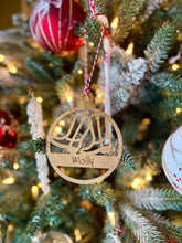 Load image into Gallery viewer, Engraved Personalized Christmas Ornaments | 100+ Designs Available