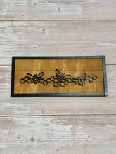 Load image into Gallery viewer, Framed Line Art Wood Wall Decor