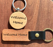 Load image into Gallery viewer, Laser Engraved Personalized Keychain