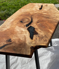 Load image into Gallery viewer, Curly Maple Desk or Small (4 seater) Dining Table