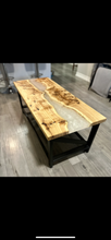 Load image into Gallery viewer, Mappa Burl Table Set