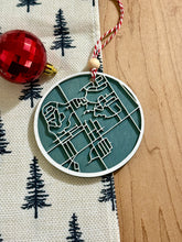 Load image into Gallery viewer, Custom Town Map Ornament