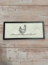 Load image into Gallery viewer, Framed Line Art Wood Wall Decor