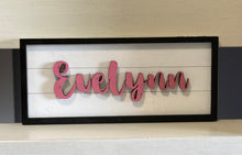 Load image into Gallery viewer, Compact Personalized Name Sign