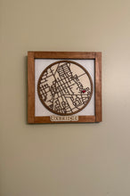 Load image into Gallery viewer, Custom Town or City Street Map Wall Art