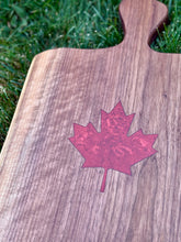 Load image into Gallery viewer, Maple Leaf Pride Hardwood Serving Board