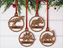 Load image into Gallery viewer, Engraved Personalized Christmas Ornaments | 100+ Designs Available