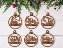 Load image into Gallery viewer, Engraved Personalized Christmas Ornaments | 100+ Designs Available