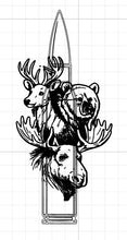 Load image into Gallery viewer, Layered Hunting Ornament