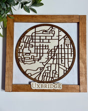 Load image into Gallery viewer, Custom Town or City Street Map Wall Art