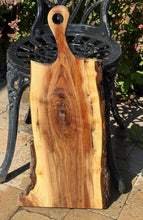 Load image into Gallery viewer, Walnut Charcuterie Board with Carved Handle