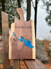 Load image into Gallery viewer, Lake Map Charcuterie Boards *Pre Order*