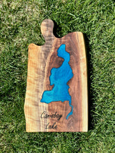 Load image into Gallery viewer, Lake Map Charcuterie Boards *Pre Order*