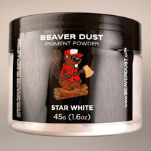 Load image into Gallery viewer, Star White Beaver Dust Pigment Powder