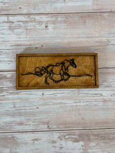 Load image into Gallery viewer, Framed Line Art Wood Wall Decor
