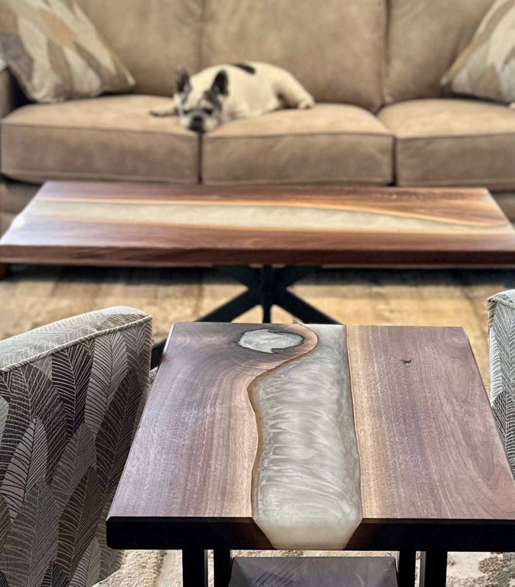 The Max: Walnut Table Set