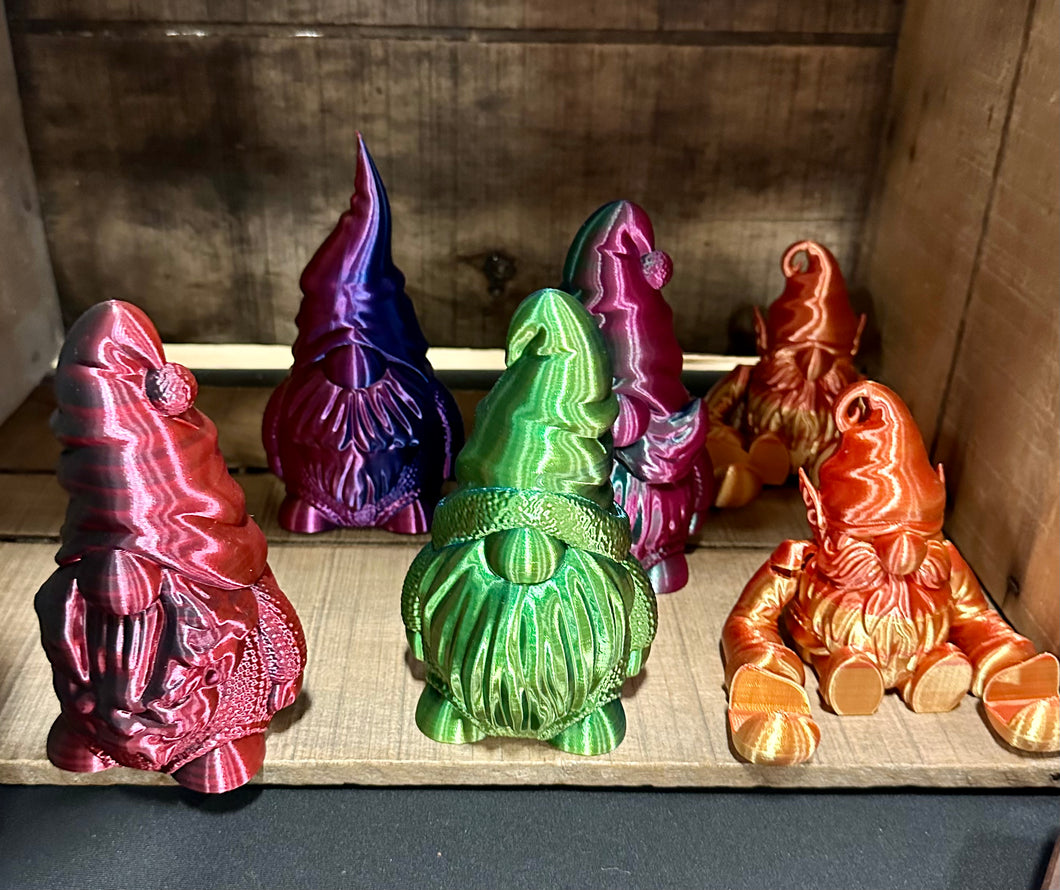 3D Printed Gnomes