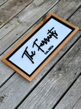 Load image into Gallery viewer, Personalized Family Name Sign | Handcrafted Hardwood Wall Decor
