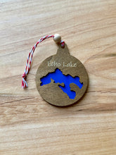 Load image into Gallery viewer, Custom Lake Map Ornaments
