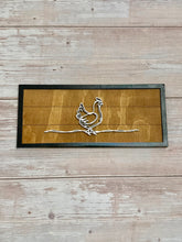 Load image into Gallery viewer, Framed Line Art Wood Wall Decor
