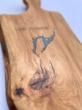 Load image into Gallery viewer, Lake Skugog Lake Map Charcuterie Board
