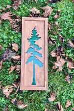 Load image into Gallery viewer, Layered Canadian Tree Wall Art: "Windswept Pines"
