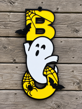 Load image into Gallery viewer, Layered BOO Halloween Door Hangers
