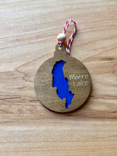 Load image into Gallery viewer, Custom Lake Map Ornaments
