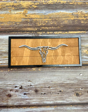 Load image into Gallery viewer, Framed Line Art Wood Wall Decor
