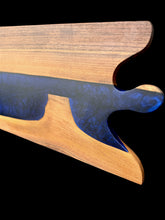 Load image into Gallery viewer, Midnight Shore Epoxy &amp; Hardwood Charcuterie Board
