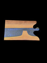 Load image into Gallery viewer, Midnight Shore Epoxy &amp; Hardwood Charcuterie Board
