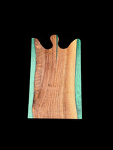 Load image into Gallery viewer, Verdant Flow Walnut &amp; Epoxy Serving Board
