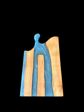Load image into Gallery viewer, Ocean Drift Epoxy &amp; Willow Serving Board
