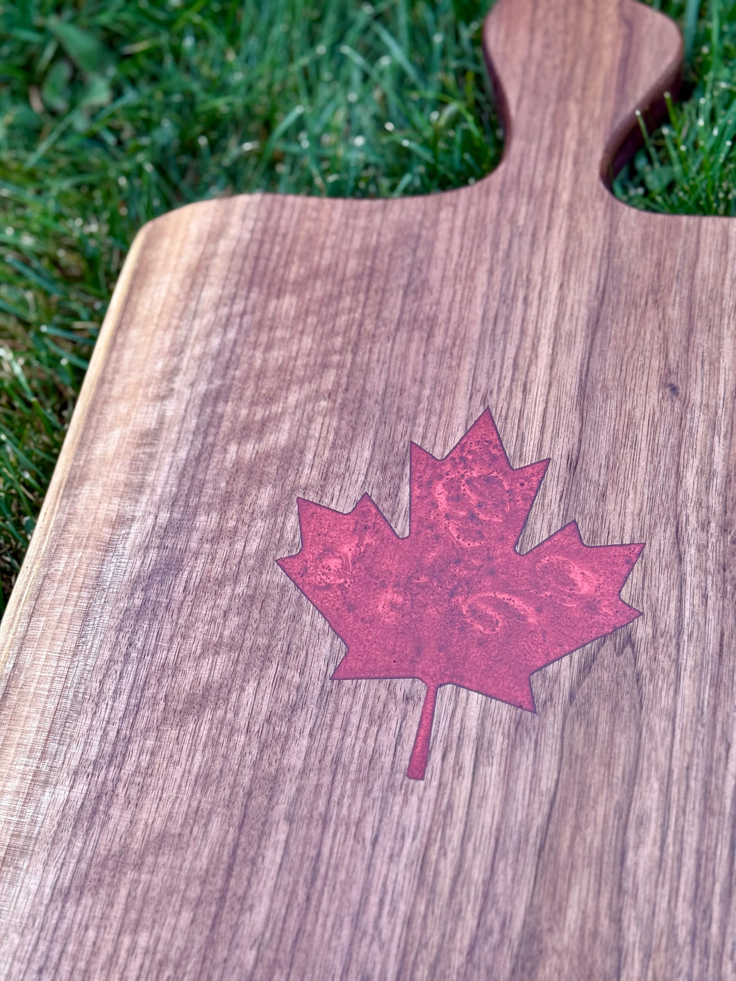 Maple Leaf Pride Hardwood Serving Board
