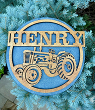 Load image into Gallery viewer, Personalized Activity Name Sign | Custom Kids Room Decor | 12” Layered Name Sign
