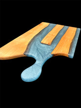 Load image into Gallery viewer, Ocean Drift Epoxy &amp; Willow Serving Board
