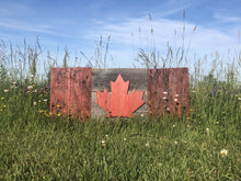 Load image into Gallery viewer, Barnboard Canadian Flag
