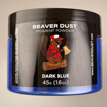 Load image into Gallery viewer, Dark Blue Beaver Dust Pigment Powder
