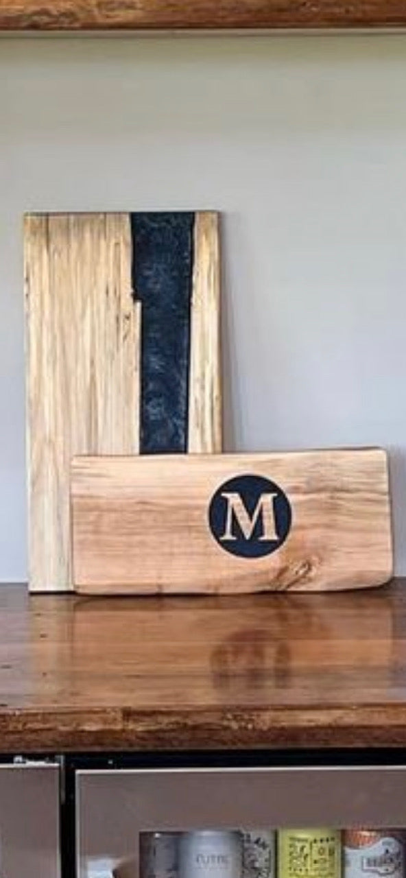 Epoxy Monogram Board