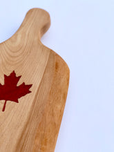 Load image into Gallery viewer, Maple Leaf Epoxy Inlay Charcuterie Board
