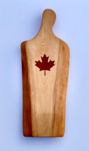 Load image into Gallery viewer, Maple Leaf Epoxy Inlay Charcuterie Board
