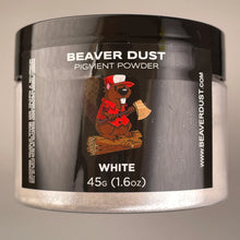 Load image into Gallery viewer, White Beaver Dust Pigment Powder
